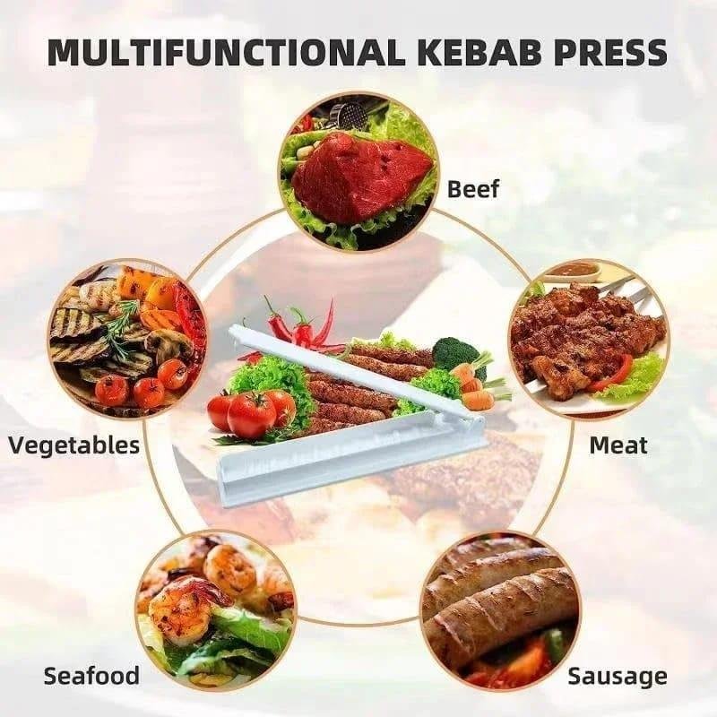 BBQ Meat Skewer Machine Reusable Easy Kabab Press