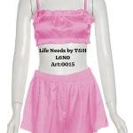 2 Pec Silk Bikni Night Wear