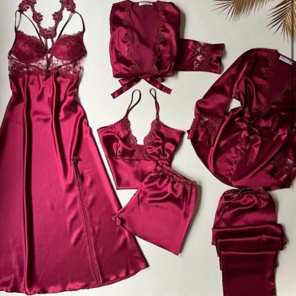 6 Pc Nighty Bridal