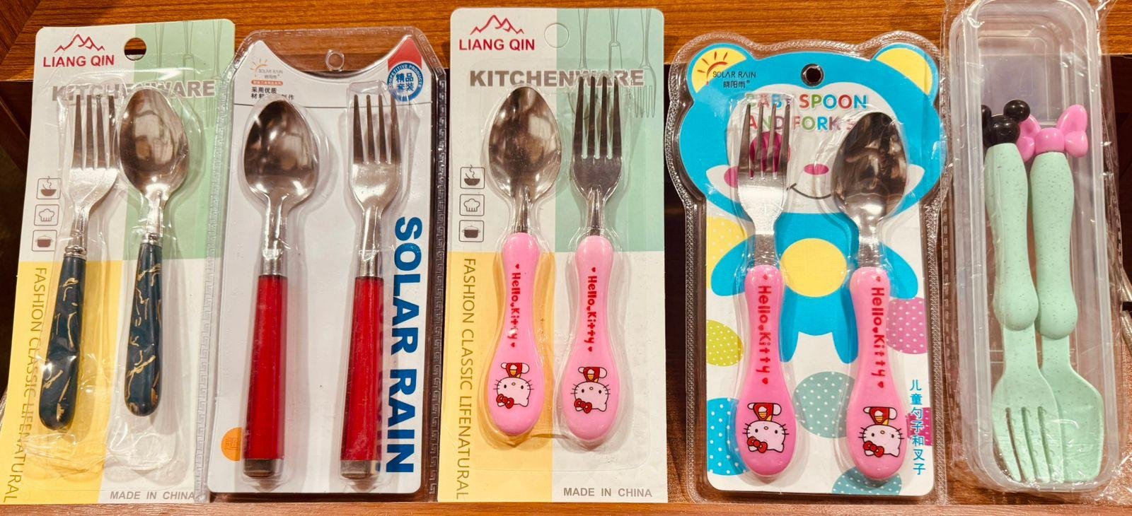 Kids Spoon And Fork