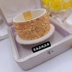 Gold Plated 6 Pc Bangels Set