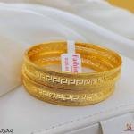Gold Plated 2pc Bangels