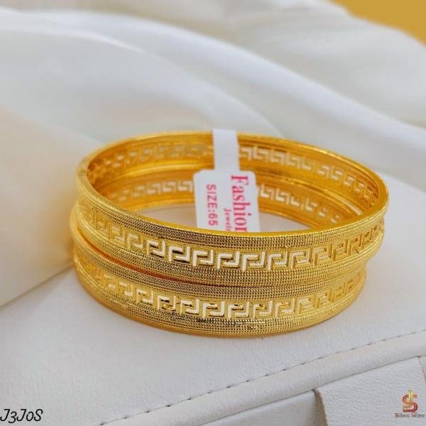 Gold Plated 2pc Bangels