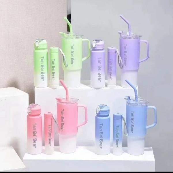 3 in 1 water bottle set