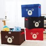2 Boxes of Panda Design Folding Storage