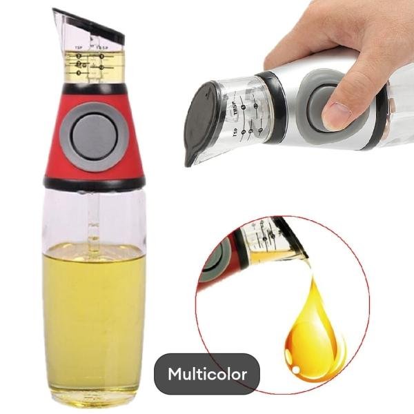 Manual press one touch dispenser bottle