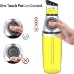 Manual press one touch dispenser bottle