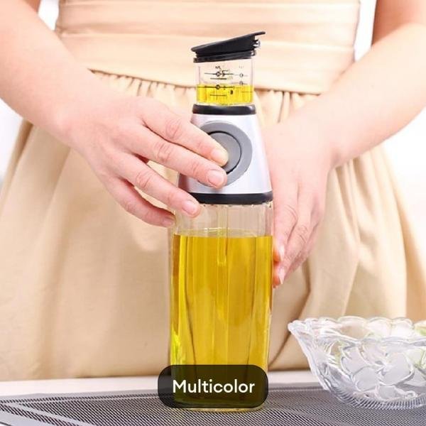 Manual press one touch dispenser bottle