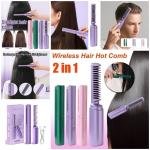 Wireless Rechargeable Travel Comb Hair