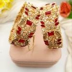 Gold Plated Zirqoon 2Pc Bangels