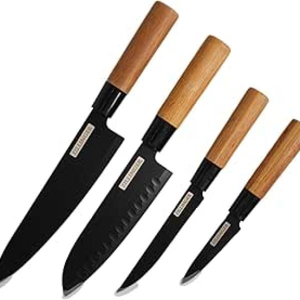 4Pcs Japanese Zillinger Knife Set