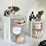 3Layer Rotating Makeup Brush Organizer