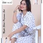 2 PEC PAJAMA SHIRT PRINTED