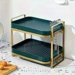 2 Tier Cups Mugs Drying Rack