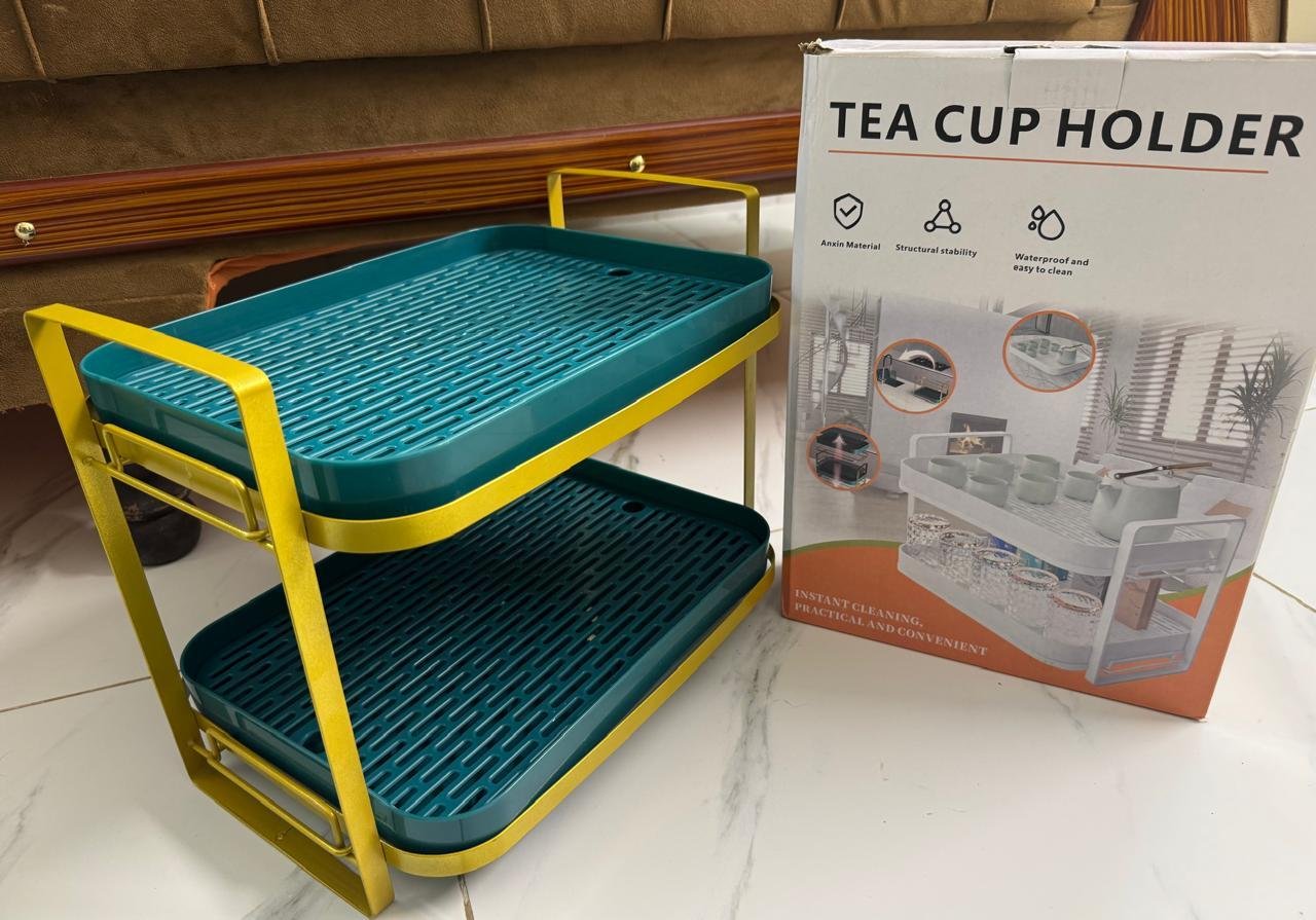 2 Tier Cups Mugs Drying Rack