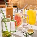 Glass Cup With Wooden Lid