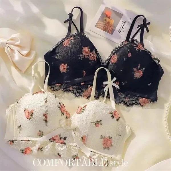 Cute Lace Flower Embroided